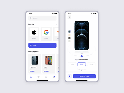 Smartphone store - app concept app apple concept ecommerce figma figmadesign google ios iphone mobile shop store ui ux