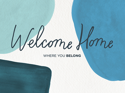 Welcome Home Brand branding design graphic design typogaphy