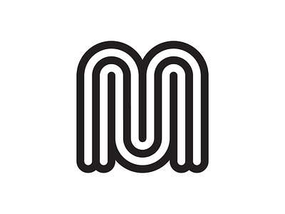 MM branding identity lettering logo mark mm
