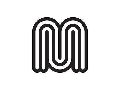 MM branding identity lettering logo mark mm