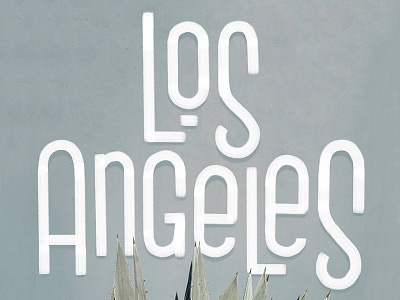 Los Angeles apple pencil la lettering letters los angeles procreate type typography