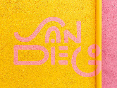San Diego lettering letters procreate san diego type typography