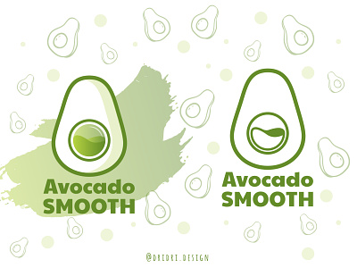 Avocado Smooth avocado avocados branding design icon illustration logo vector