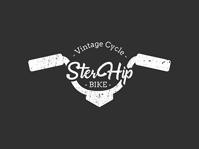 Bicycle shop - SterHip Bikes bicycle bicycleshop dailylogodesign icon logo logodesignchallenge vector vintage