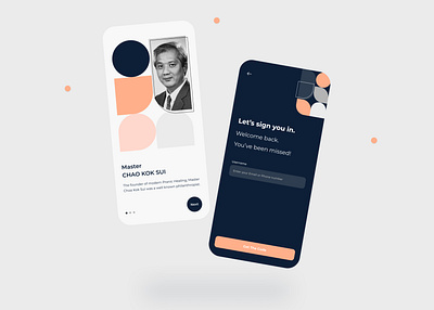 Onboarding appdesign branding colorpalete designer login minimal mobileapp onboarding textfield ui