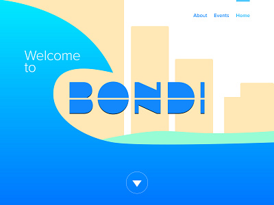 Bondi Website Concept