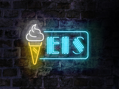 Eis (2018) eis ice neon sign team neon