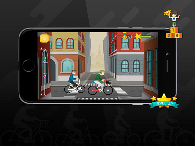 Cycle Ride Game Application