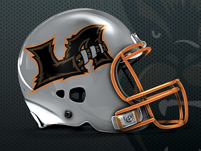 Los Angeles Wookies Helmet chewbacca chewy fantasy football football helmet league sports sports logo star wars wookies