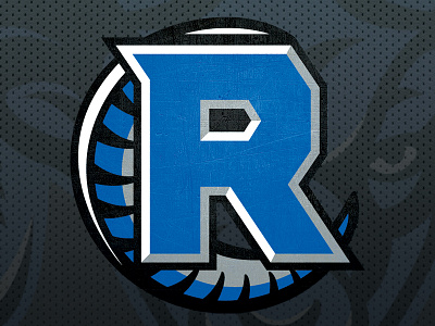 Rim Rams Alternate Logo fantasy football football football helmet horns league los angeles rams rams sports sports logo