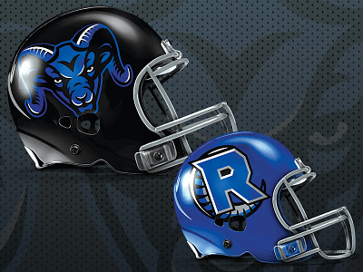 Rim Rams Helmets