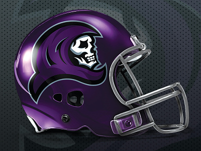 Reapers Helmet death fantasy football football grim reaper reaper scythe skull sports sports logo team