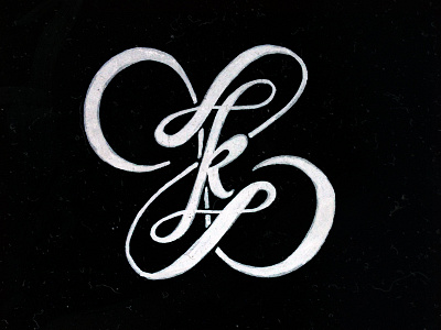 k black letter calligraphy grunge hand lettering ink letter pen
