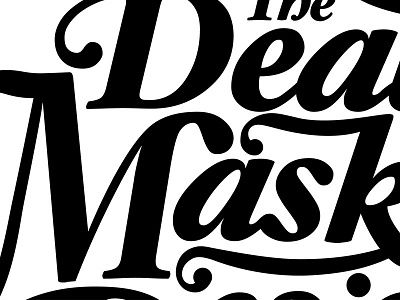 the DMDS branding emblem hoefler ligature logo mark typography