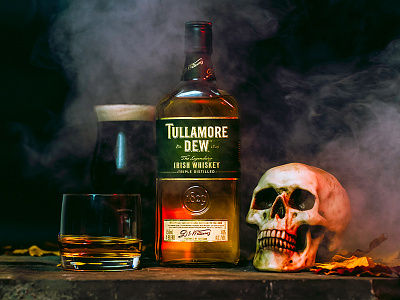 Spooks advertising alcohol beverage mixed drink photography tullamore dew wgs whiskey william grant and sons