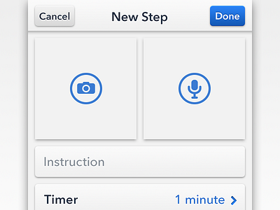 Stepping Stones — New Step UI ios path shiny things stepping stones ui user interface