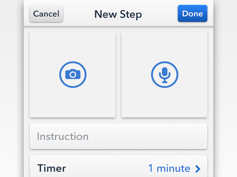 Stepping stones new step ui