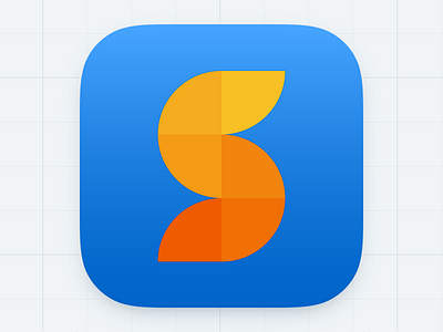 Shape Lab — App Icon app education geometry icon ios ipad maths shape lab shiny things