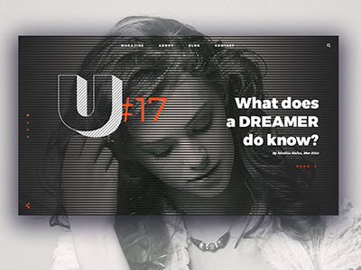 Homepage fashion header homepage magazine u ui