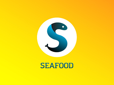 Seafood dangerous experiment fish food fun kiss logo plate sea seafood ui visualisation