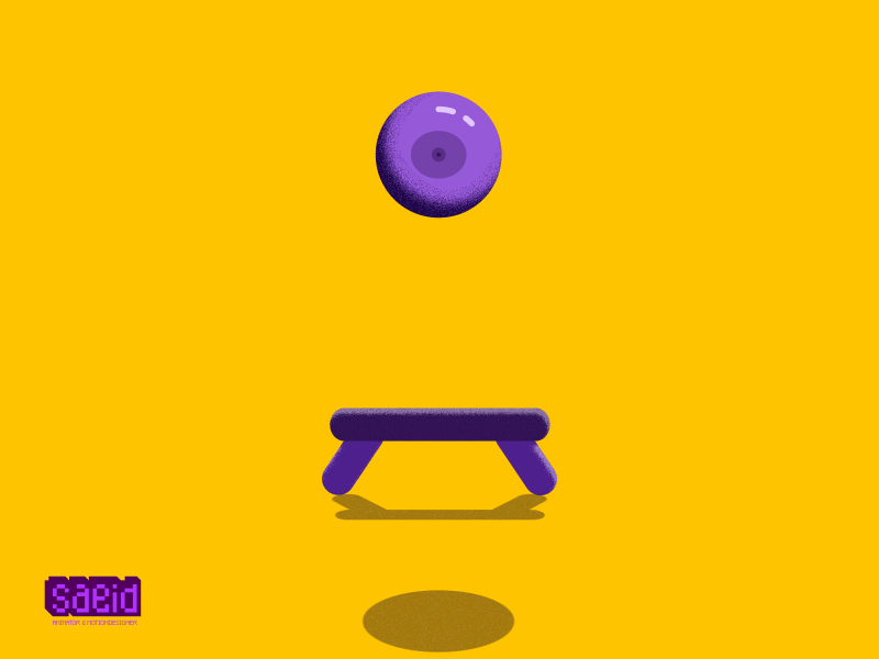 Bouncing Time.. 2d animated animation boob boobs bouncing ball graph editor mograph motiondesign motiondesignschool motiongraphics saeid khorasaniy