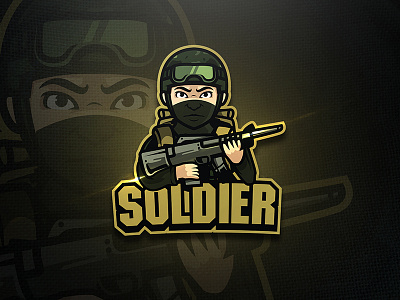 Soldier - Mascot & Esport Logo