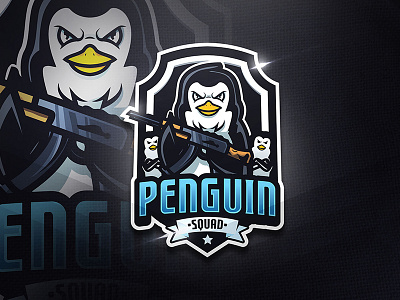 Penguin Squad - Mascot & Esport Logo