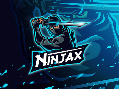 Ninjax - Mascot & Esport Logo