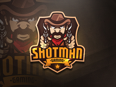 Shotman Gaming - Mascot & Esport Logo