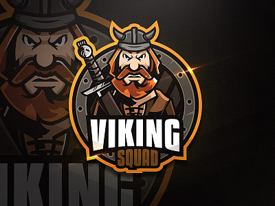 Viking Squad - Mascot & Esport Logo