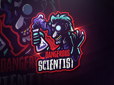 Dangerous Scientist - Mascot & Esport Logo