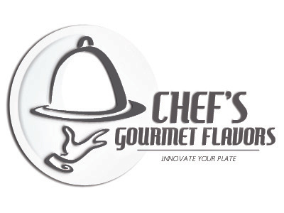 Logo Concept chefs concept culinary extract flavors food gourmet logo plate serving tray