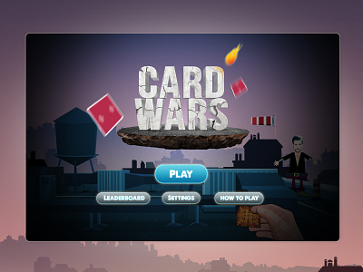 Card Wars IOS Game game game design illustraion ios ios app design ui