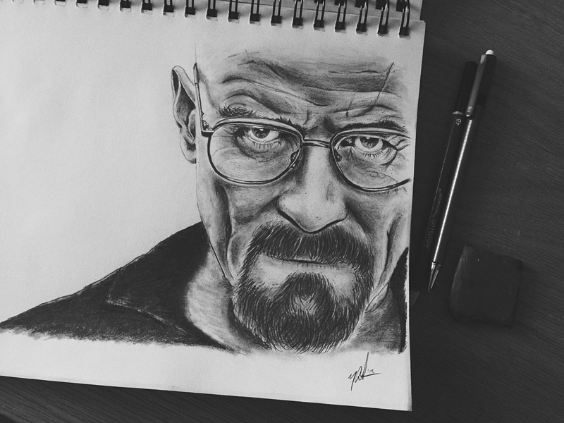 Walter White by Michael James Clarke on Dribbble
