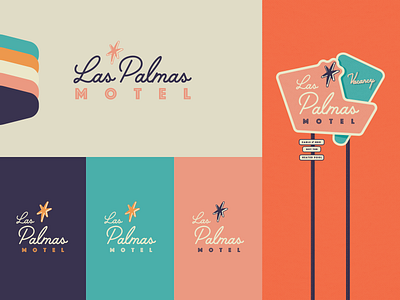 Las Palmas Motel Branding