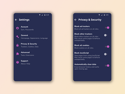 Daily UI 007 - Settings app app settings daily ui design interface minimal mobile screen settings ui ui design ux