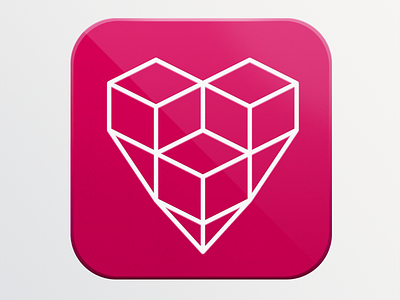Spun 2.0 Icon app branding icon ios pink spun
