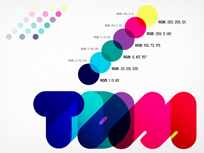 Tadami Video Playground branding bright color palette colorful custom logo t tadami typography