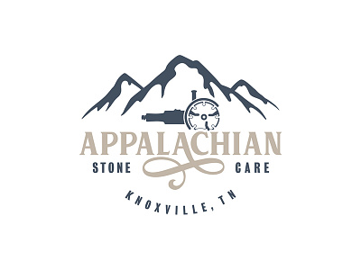 Appalachian Stone Care Main Logo branding design logo