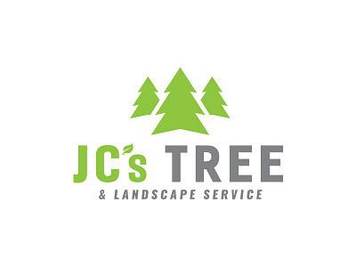 JC's Tree & Landscape Services brand branding design logo production