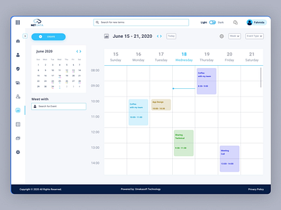 Calendar branding calendar date design interface interface design minimal modern ui ux web