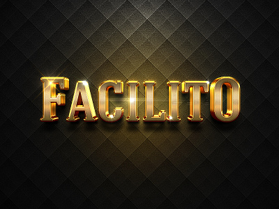 HOW TO CREATE GOLDEN SHINY 3D TEXT EFFECTS IN ADOBE PHOTOSHOP