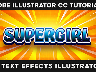 How to Create 3D Bold Hero Text in ILLUSTRATOR -