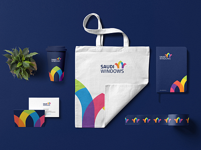 Saudi Windows - logo logo branding identity