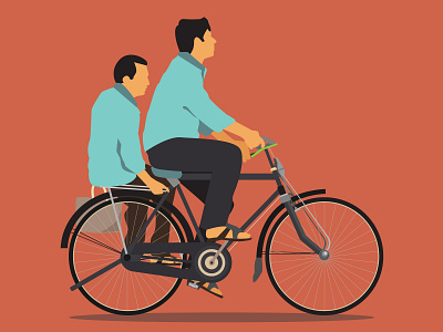 Cycle ride adobe character color design graphicdesign illustration illustrator photographer photoshop vector web