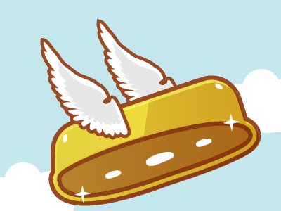 Flying Twinkie angel gold bar jack pot twinkie