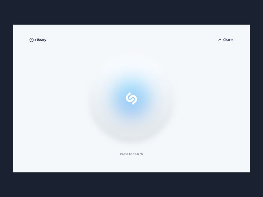 Shazam Rebranding — Search Animation by Febber. on Dribbble
