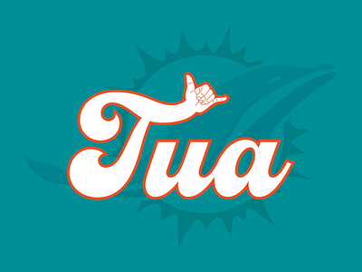 Tua Design design dolphins logo logo design miami dolphins sports