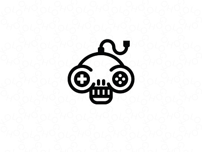 Joystick Skull Logo (for Sale)