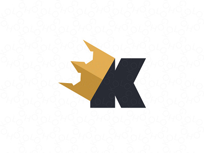 King Letter K logo